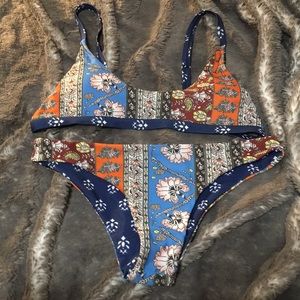 Bohemian patterned Bikini